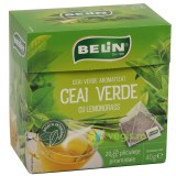 Ceai Verde cu Lemongrass 20dz piramidale