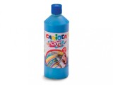 Acuarele acrilice tempera,albastru,500 ml, Carioca