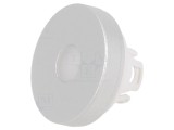 Lentilă Buton 22mm Aluminiu Natural