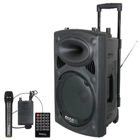 BOXA PORTABILA 15 inch/38CM 800W 12/230V USB/MP3