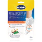 Scholl Pedimask&trade; Soothing &amp; Revitalizing Masca pentru fata cu efect catifelant si revigorant pentru picioare obosite 1 pereche