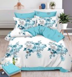 Cumpara ieftin Lenjerie Pat Bumbac cu Elastic Imprimeu 6 Piese 180x200 cm (sau alta dimensiune) - Set Pilota, Cearceaf, Fete Perna