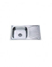 Chiuveta de bucatarie din inox Mixxus, Z7848-08-180D, 78cm x 48cm foto