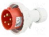 Conector alimentare AC, IEC 60309, IP67, 16A, 400V AC, 5 pini, PAWBOL - B.1903