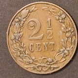 Olanda 2 1/2 CENT 1904 Wilhemina, Europa