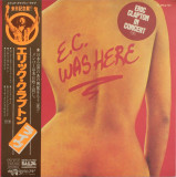 Vinil LP &quot;Japan Press&quot; Eric Clapton &ndash; E.C. Was Here (VG+)
