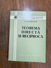 Teorema directa si reciproca - I. S. Gradstein / R4P1S