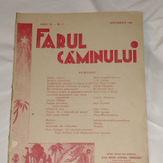 REVISTA FARUL CAMINULUI Anul IV - Nr.5, DECEMBRIE 1936