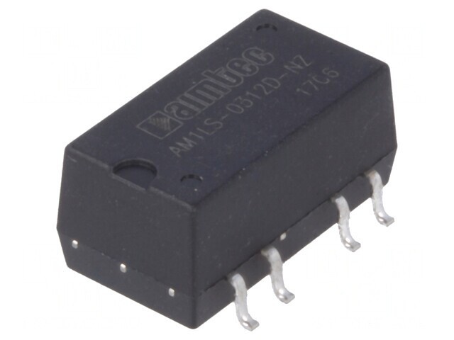 Convertor DC/DC 1W 3.3V la 12V/-12V