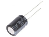 Condensator electrolitic THT 220uF 35V 10x16mm 5mm Raster