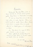 A3266N Document scris și semnat olograf de Florin Mihai Petrescu, 1969.