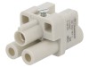 Conector HDC Insert Mama MOLEX 3P+2PE 400V 40A Terminal Surub Argintat 2.5-6mm2 Cod 93601-0427