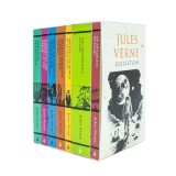 Jules Verne 7 Books Set Collection: (Journey To The Centre Of The Earth, Around The World In Eighty Days, The Mysterious Island, Five Weeks In A Ballo