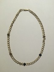 Colier placat cu aur 14K (11 gr. - Ca nou!)