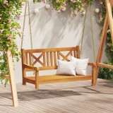 Leagăn de grădină Maro 119 x 35 x 47cm Lemn masiv de acacia