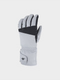 Mănuși de schi Thinsulate pentru bărbați - gri, 4F Sportswear