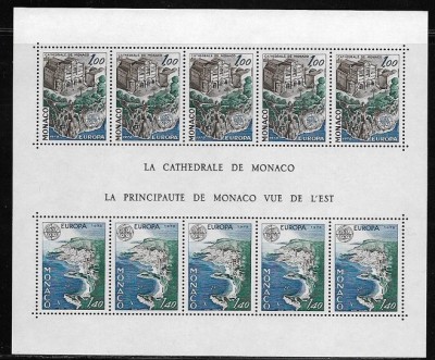 A33 - Monaco 1978 - Europa bloc neuzat,perfecta stare foto