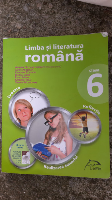LIMBA SI LITERATURA ROMANA CLASA A VI A - EVOCARE REFLECTIE ,REALIZAREA SENSULUI
