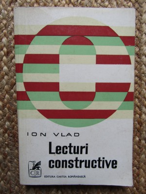 Ion Vlad - Lecturi constructive foto