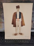 Țăran din V&acirc;lcea, Oltenia , planșa nr. 035 din Portul popular rom&acirc;nesc, de Alexandrina Enăchescu, Scrisul Rom&acirc;nesc, Craiova, 1944
