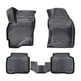 Cumpara ieftin Set covorase auto TPE Umbrella pentru Ford Mondeo III (2000-2007) - Negru, Bordura 3cm, Antialunecare, Set Complet