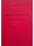 Gheorghe Barba - Mihail Solohov in universul literar romanesc (semnata) (Editia: 1975)