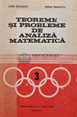 Teoreme si probleme de analiza matematica - 1982 - Sorin Radulescu (A202) foto