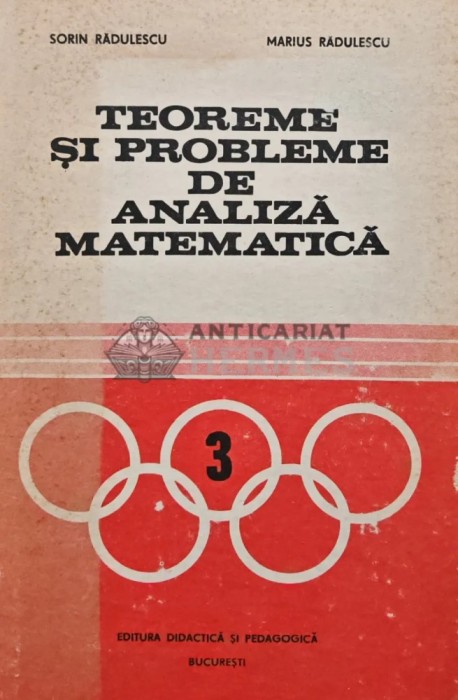 Teoreme si probleme de analiza matematica - 1982 - Sorin Radulescu (A202)