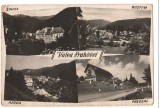 CPI B12925 CARTE POSTALA - VALEA PRAHOVEI. SINAIA, BUSTENI, AZUGA, PREDEAL, RPR, Circulata, Fotografie