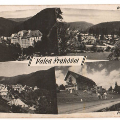 CPI B12925 CARTE POSTALA - VALEA PRAHOVEI. SINAIA, BUSTENI, AZUGA, PREDEAL, RPR