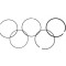 Set segmenti atv Bashan 250cc, 69.00mm, Rival Store