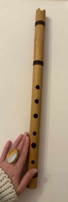 Flaut din lemn peruan