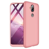 Husa NOKIA 8.1 - GKK 360 Full Cover (Roz)