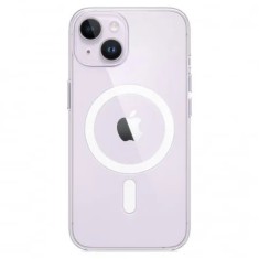 Husa Antisoc iPhone 15 MagSafe Pro Incarcare Wireless Transparenta foto