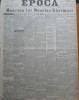 Ziarul Epoca, 28 Decembrie 1899 ; Moartea lui Menelas Ghermani