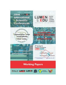 Working Papers Volume - 5th LUMEN EDU International Online Scientific Conference &amp;ndash; Education, Quality &amp;amp; Sustainable Development (LUMEN EDU EQSD2021) | foto