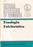 Romulus Vulcanescu, Gheorghe Vrabie - Etnologia. Folcloristica (Istoria