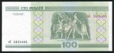 u504 BELARUS 100 RUBLE 2000 UNC