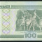 u504 BELARUS 100 RUBLE 2000 NECIRCULATA