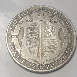 Anglia Half Crown 1921 argint Georg V