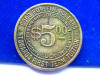 2048-Chicago College Music-moneda omagiala in alama, diam. 3cm.