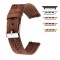 Curea material textil, compatibila Apple Watch 9|8|7|6|5|4|3|2|1 Series, 41mm|40mm|38mm, telescoape QR, Pecan Brown