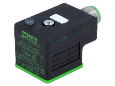 Adaptor Conector cu Valvă 18mm 3-Pin 24V foto