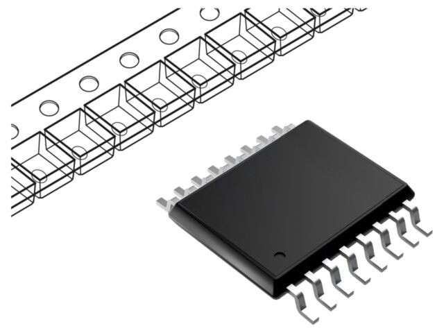 Multiplexor SP8T, TSSOP16