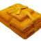 Set prosoape 3 piese 500 gsm (fata, maini, corp) Galben, SomnART Relax KipRoom
