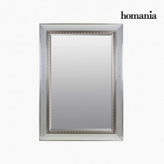 Oglinda Rasina sintetica Sticla bizotata Argintiu (80 x 4 x 110 cm) by Homania foto