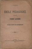 C9193N Ideile pedagogice ale lui John Locke, studiu critic de sistematizare de Ion Găvănescu, 1899, Iași