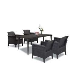 Set Venus III Set de mobilier de grădină cu 4 locuri