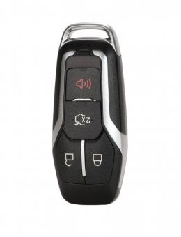 Carcasa cheie Topautochei&amp;reg; pentru Ford Edge Explorer Fusion 2015 2016 2017 Keyless Go Smart Key 4 butoane foto