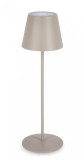 Cumpara ieftin Veioza led cu baterie metal bej Etna 12x38 cm